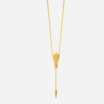 Dragon Wings Gold Necklaces