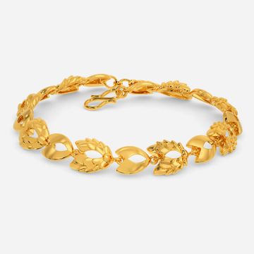 Spiky Firedrake Gold Bracelets