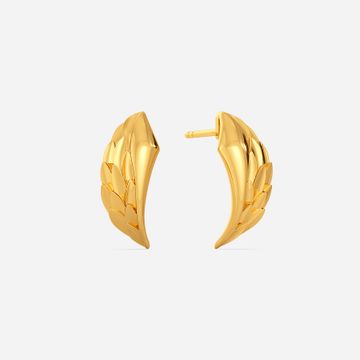 Serpent's Spectrum Gold Earrings