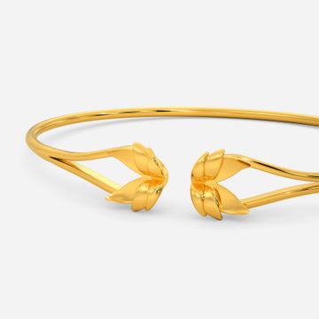 Dragon Blaze Gold Bangles