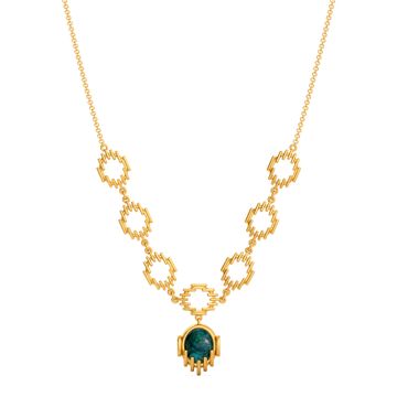 Tritik Taste Gemstone Necklaces