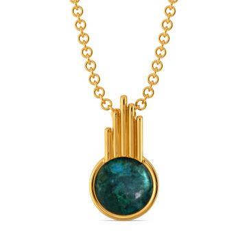 Up Tied Chic Gemstone Pendants