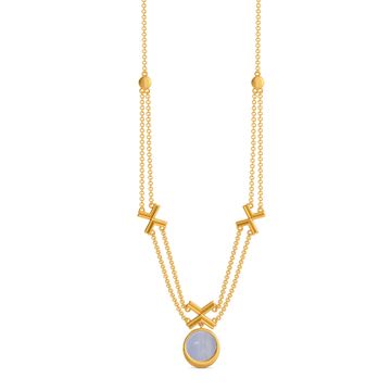 Blue Redox Gemstone Necklaces