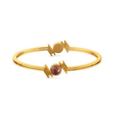 Inked Shibori Gemstone Bangles