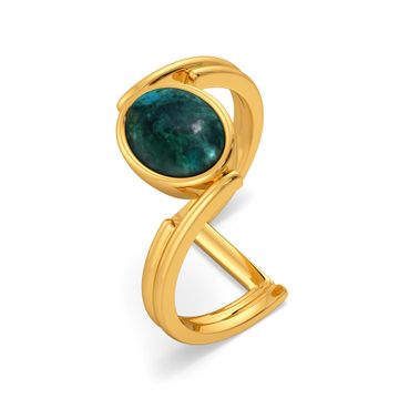 Tie Dye Energy Gemstone Rings