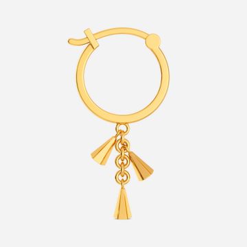 Casual Tassel Gold Earrings