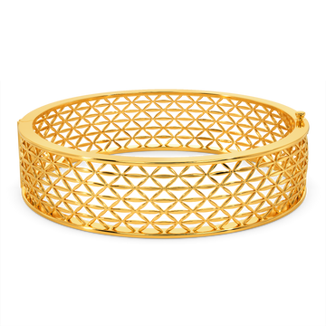 So Very Lacey Gold Bangles