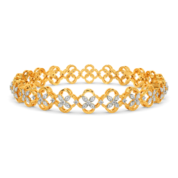 Lace Spark Diamond Bangles
