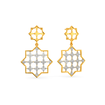 Lace Love Diamond Earrings