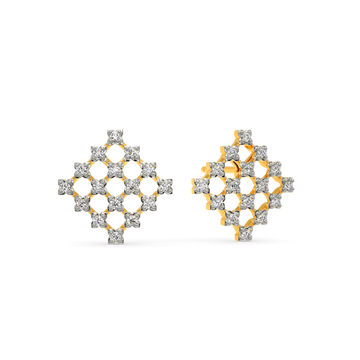 Lacy Breezy Diamond Earrings