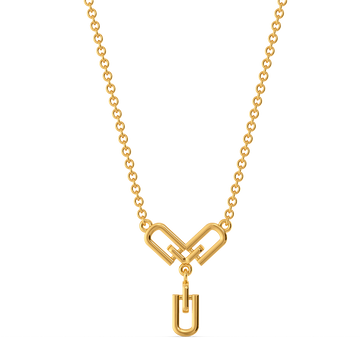 Fastened with Flair Gold Necklaces