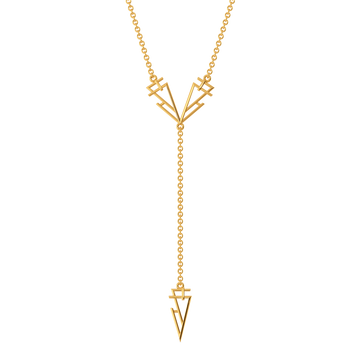 All Buckled Up Gold Necklaces