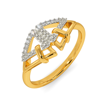 Strap the Sparkle Diamond Rings