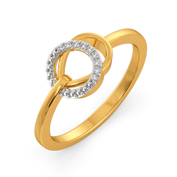 Clasped in Style Diamond Rings