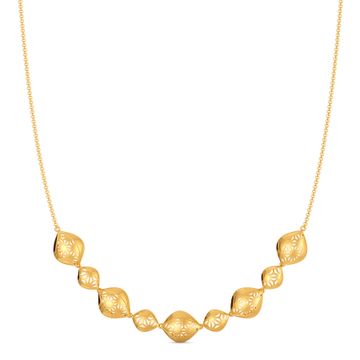 Bold Lace Gold Necklaces