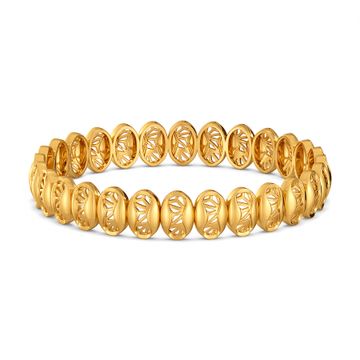 Inner Lace Gold Bangles