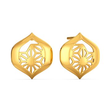 Dare to Bare Gold Earrings