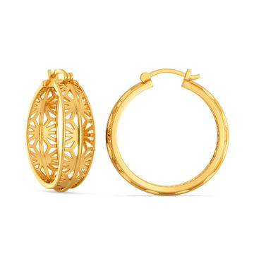 Secret Desires Gold Earrings