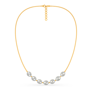 Grey Symphony Diamond Necklaces