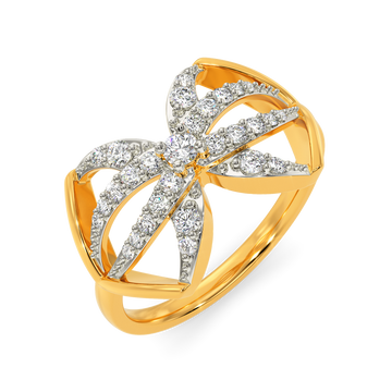 Rise n Grey Diamond Rings