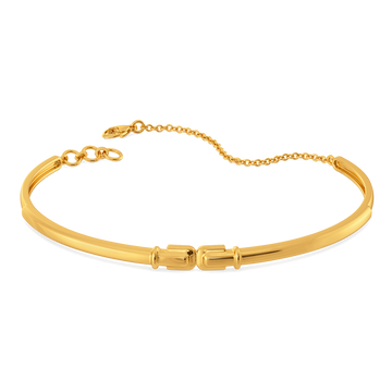 Charm Buckle Gold Bangles