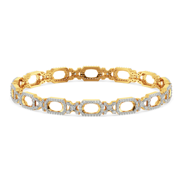Signature Buckle Diamond Bangles