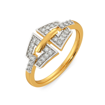 Buckle Edit Diamond Rings