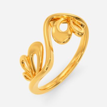 The Maximalist Gold Rings
