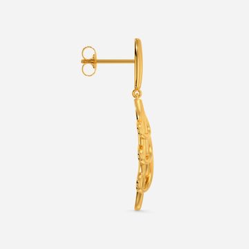 Dream Drama Gold Earrings