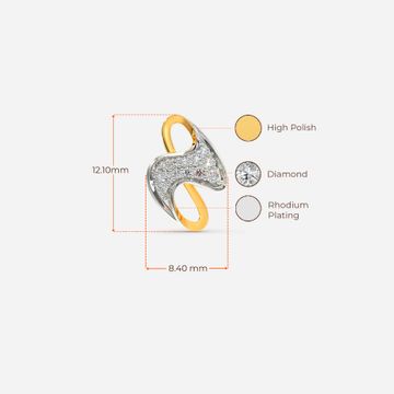 Lattice Mood Diamond Earrings