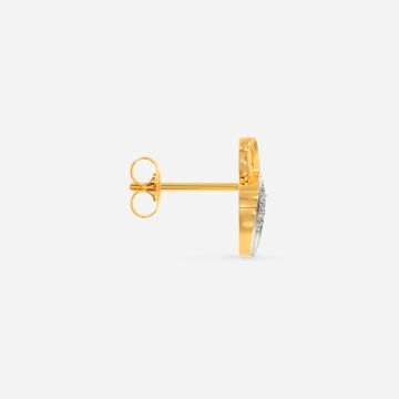 Lattice Mood Diamond Earrings