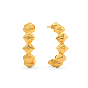 Avril Gold Earrings