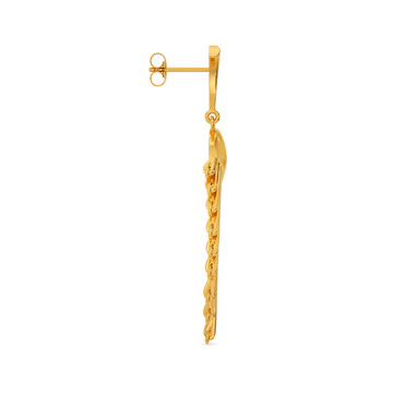 Knot It Up Gold Earrings