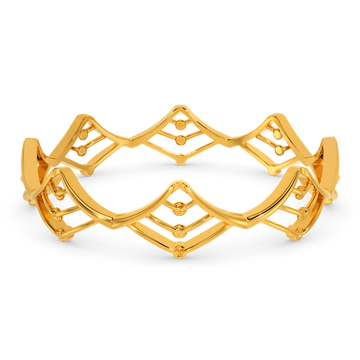Knot It Up Gold Bangles
