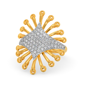 Lace Sparkle Diamond Rings