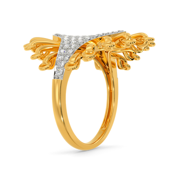 Lace Sparkle Diamond Rings