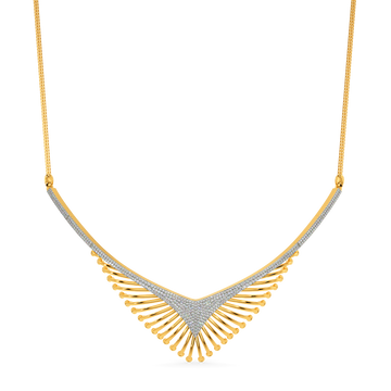 Lace Sparkle Diamond Necklaces