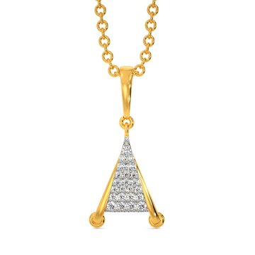 Knot Tied Diamond Pendants