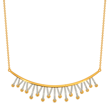 Lace Drama Diamond Necklaces