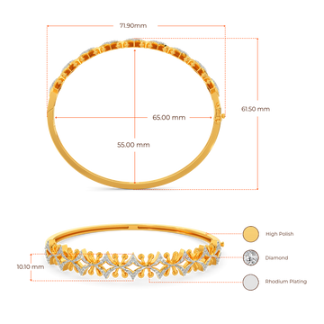 Lace About It  Diamond Bangles