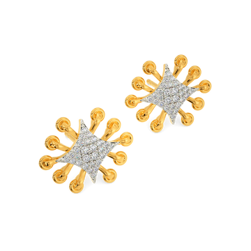 Lace About It  Diamond Earrings