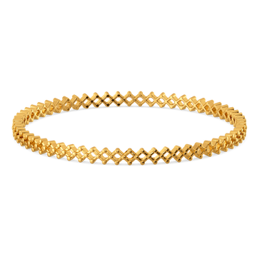 String Theory Gold Bangles