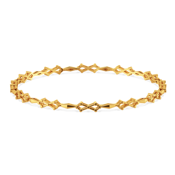 Bound by Strings Gold Bangles