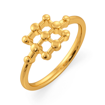 Strung With Love Gold Rings