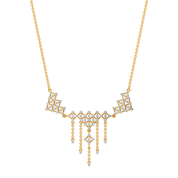 Beaded Edit Diamond Necklaces
