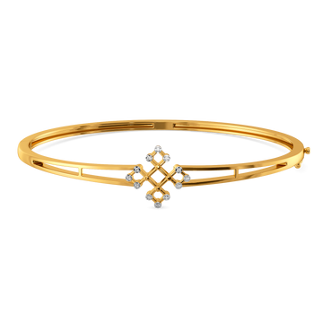Across Dimensions Diamond Bangles