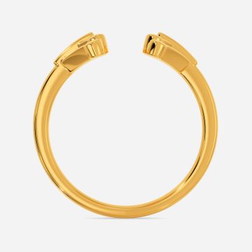 Electric Love Gold Rings