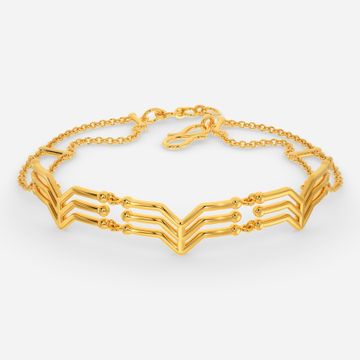 Deciphered Code Gold Bracelets