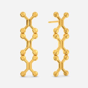 From The Future Gold Earrings