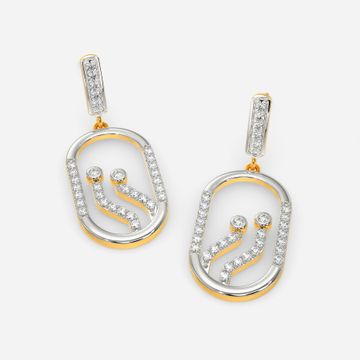 Stellar Cyber Diamond Earrings